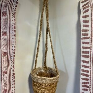 Handwoven Natural Hanging Basket